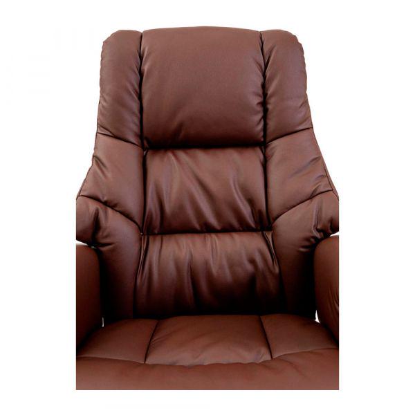 Кресло офисное Richman Конгресс Хром M-2 широкое Anyfix Wide Коричневый (1637211) - фото 6