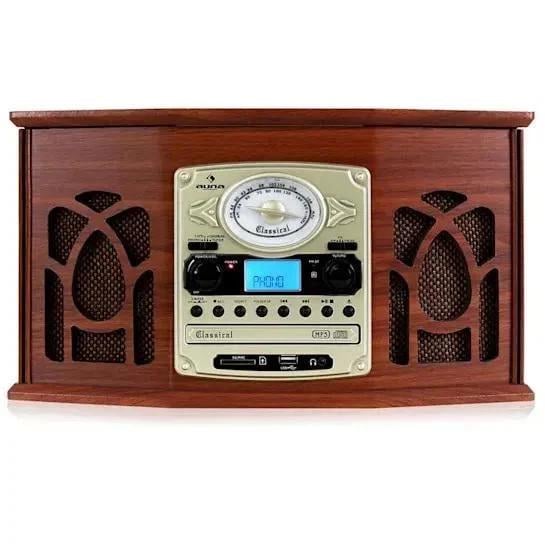 Програвач вінілу Auna NR-620 Ретро (10007044) - фото 2 Програвач вінілу Auna NR-620 Ретро (10007044) - фото 2