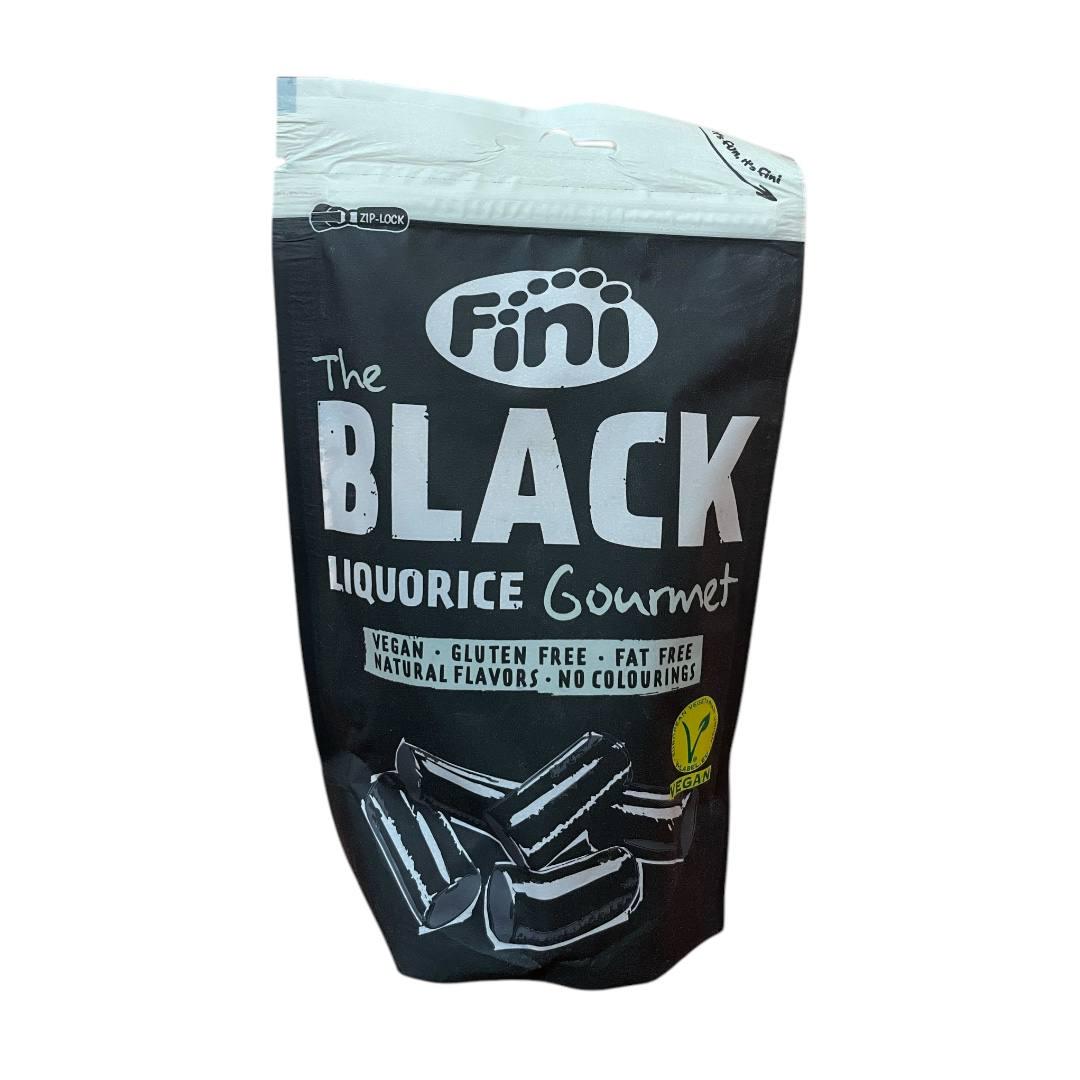 Льодяники лакричні Fini The Black Liquorice Gourmet Класична 180 г (00000006299)