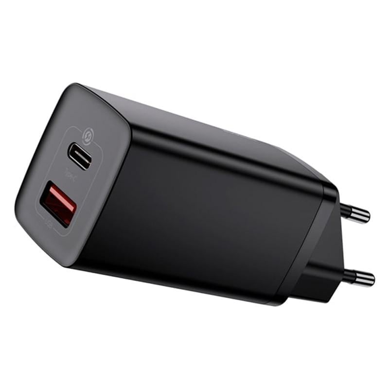 Зарядний пристрій Baseus GaN2 QC4.0/PD3.0 65 W 5 A Black (CCGAN2L-B01)