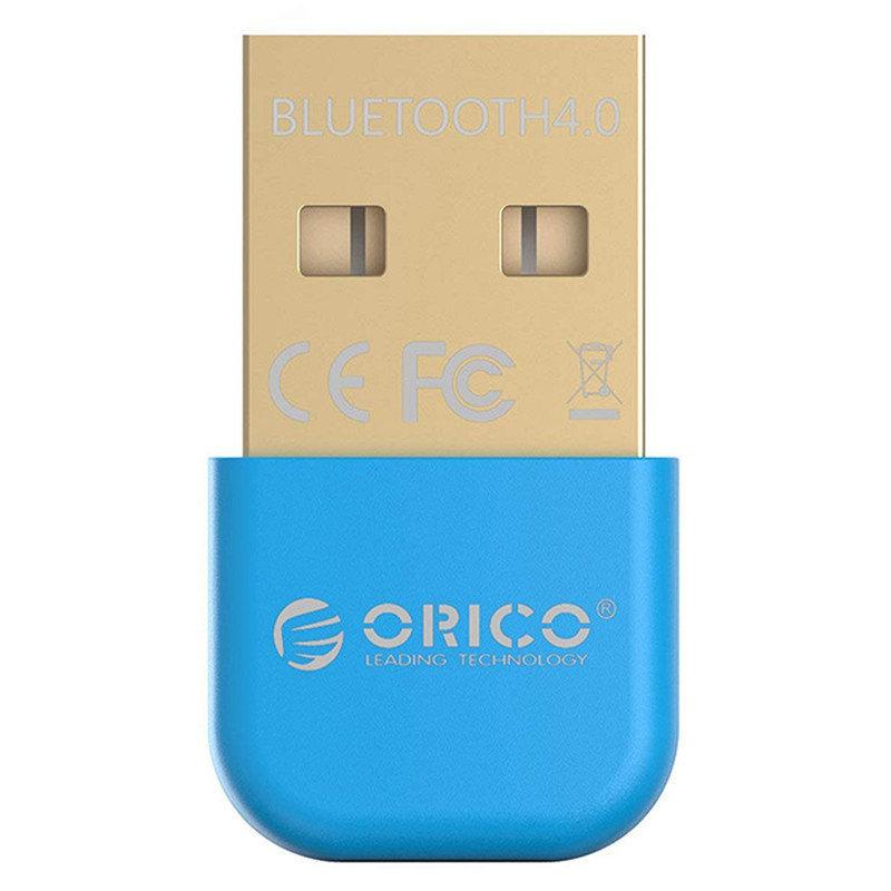 Адаптер USB Orico Bluetooth 4.0 для комп'ютера Синій (BTA-403-BL)