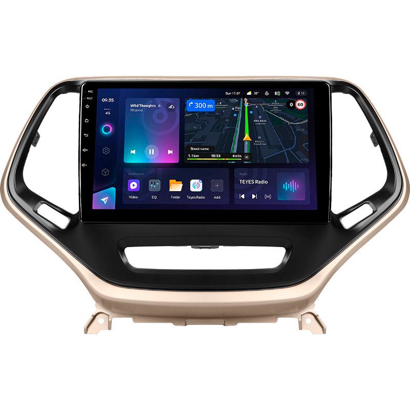 Магнитола штатная Teyes CC3L 4/32 GB для Jeep Cherokee 5 KL 2014-2018 г. 10" (AR-82027)