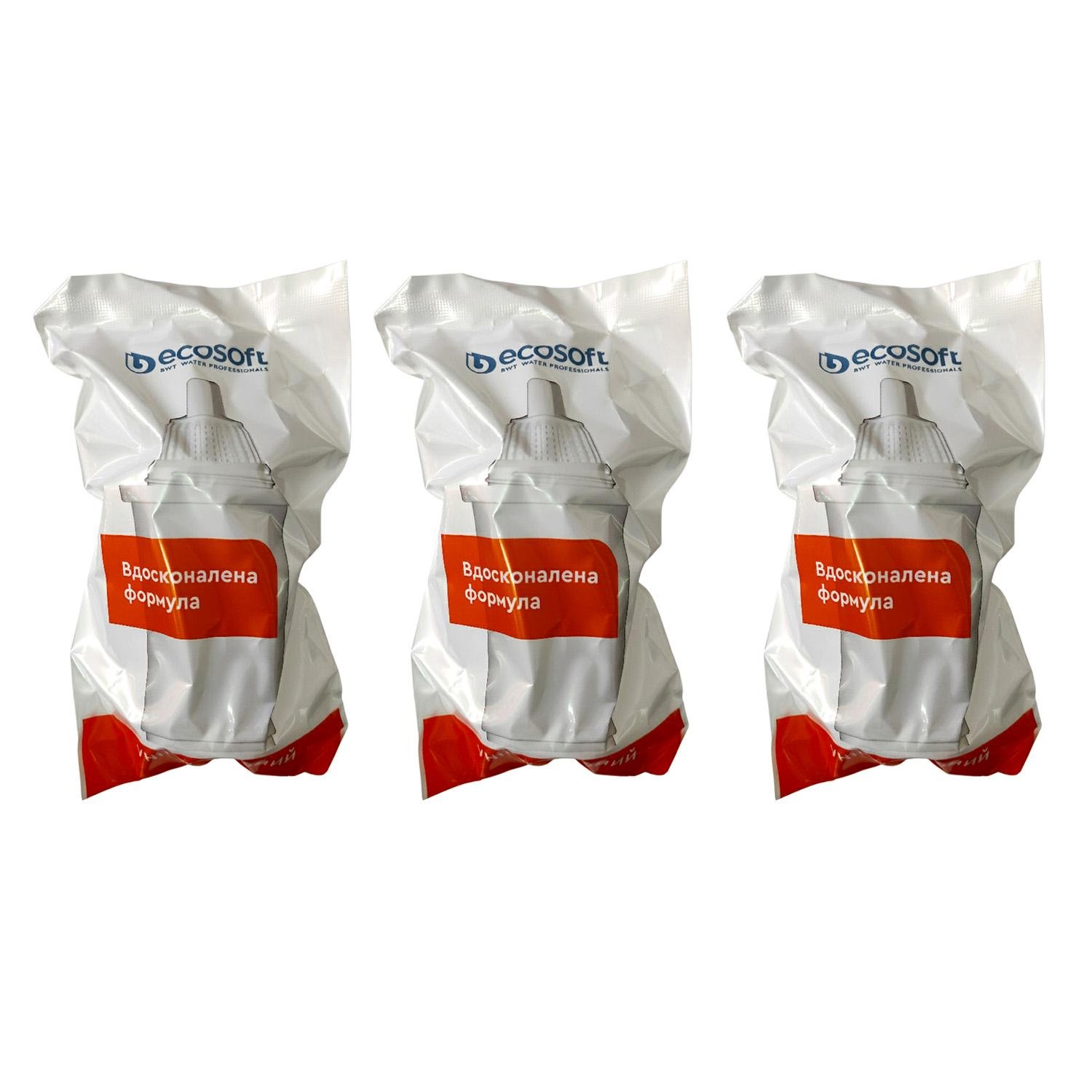 Картриджи универсальные Ecosoft к фильтрам-кувшинам 3 шт. (29220731)