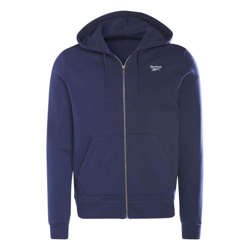 Худи мужское Reebok IDENTITY ZIP-UP GR9208 XS Синий Худи мужское Reebok IDENTITY ZIP-UP GR9208 XS Синий
