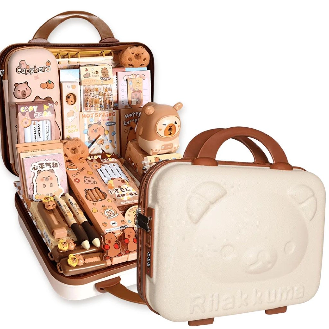 Канцелярский набор Зайчик в чемоданчике 55 пр. Розовый (29060019) - фото 7 Канцелярский набор Зайчик в чемоданчике 55 пр. Розовый (29060019) - фото 7