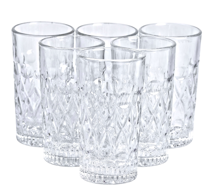 Набір склянок Lirmartur високих 6 шт. по 300 мл Прозорий - фото 2