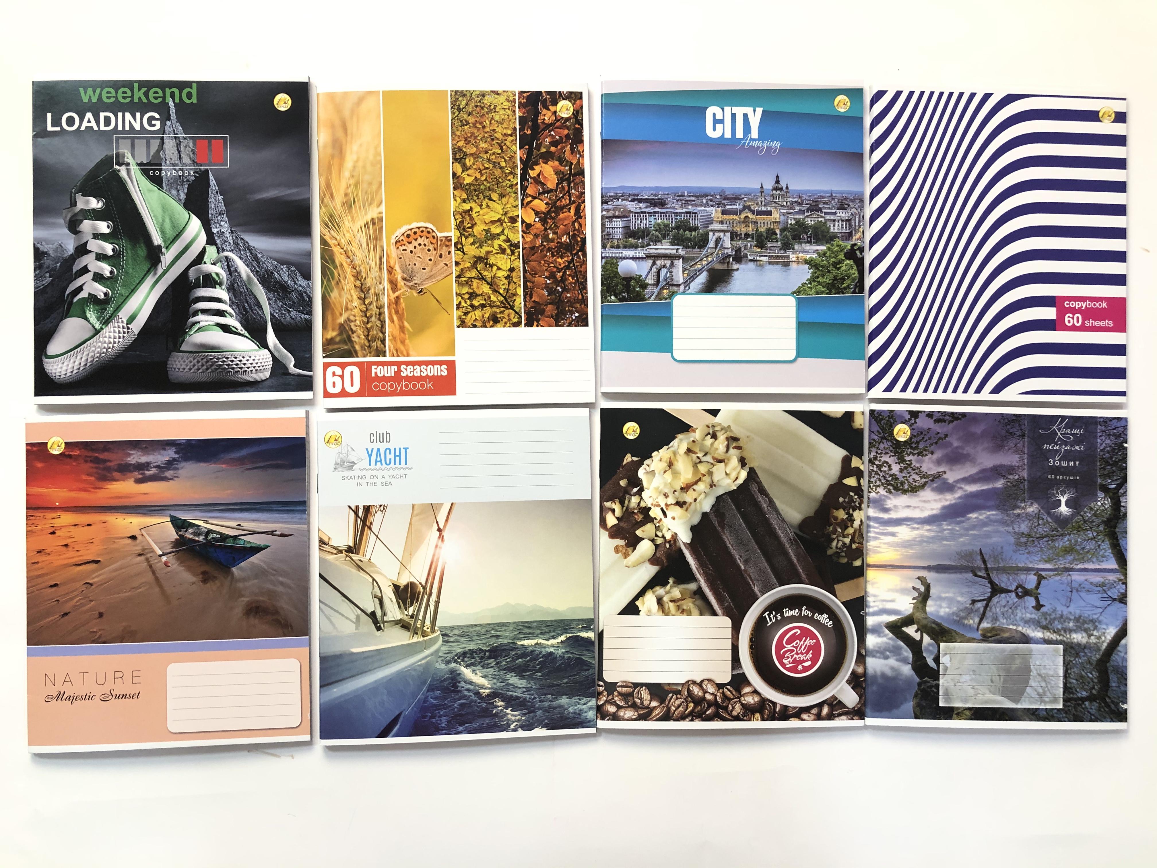 Зошити учнівські Тешка 60 арк. 10 шт. в уп. (MTT-119974)