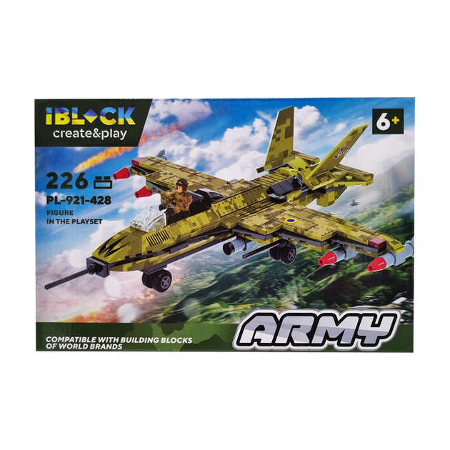 Конструктор Армія PL-921-428 Бойова техніка Літак (PL-921-428/8)