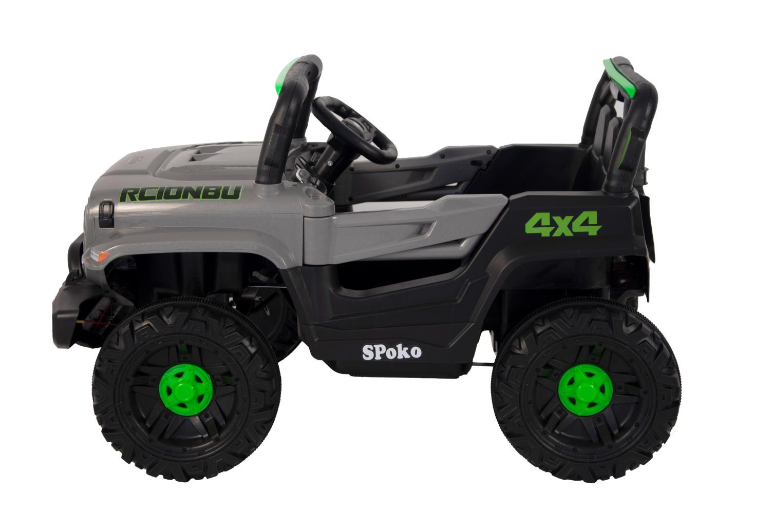 Электромобиль детский Spoko QD-V80 Серый (4446) - фото 3 Электромобиль детский Spoko QD-V80 Серый (4446) - фото 3