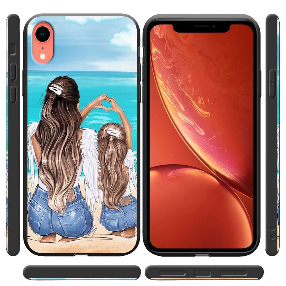 Чохол Boxface iPhone XR Family Vacation Чорний силікон (35417-up2380-38739) - фото 2