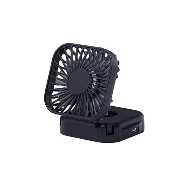 Вентилятор портативный на аккумуляторе YH-6 Black (021666)