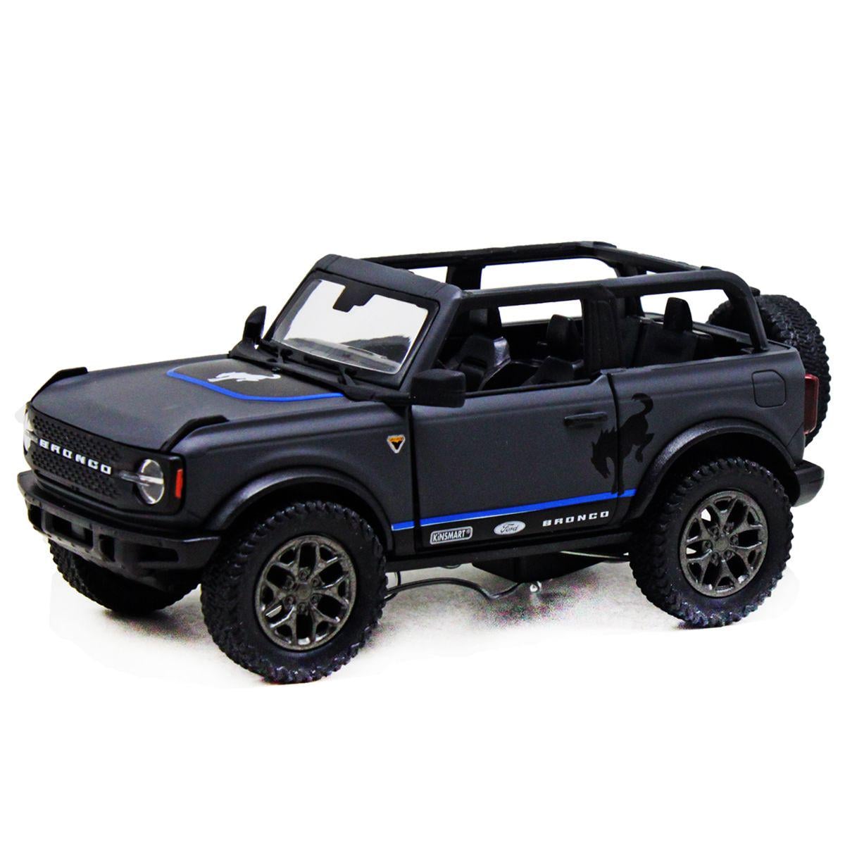 Машинка Kinsmart Джип Ford Bronco Open Top Черный