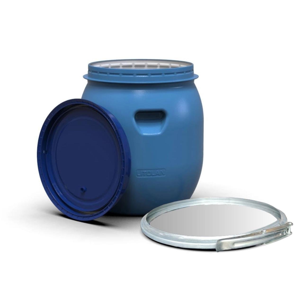 Бочка для брожения Litolan с металлическим хомутом и винным клапаном S-образным 45 л (29648) - фото 3 Бочка для брожения Litolan с металлическим хомутом и винным клапаном S-образным 45 л (29648) - фото 3