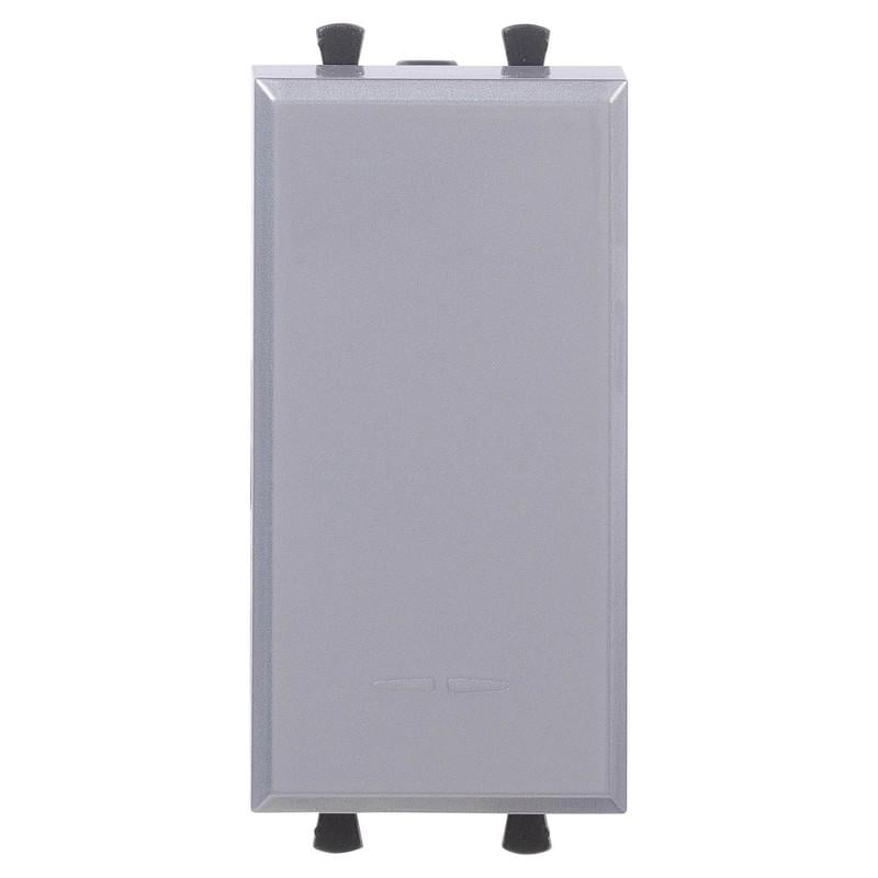 Выключатель ДКС Avanti 1-клавишный 1 модуль Серый (4404101)