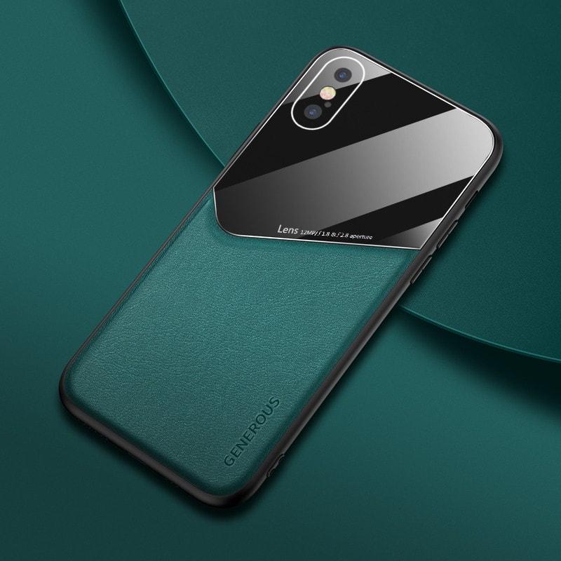 Комбинированный чехол Generous iPhone X Green (36169-08)