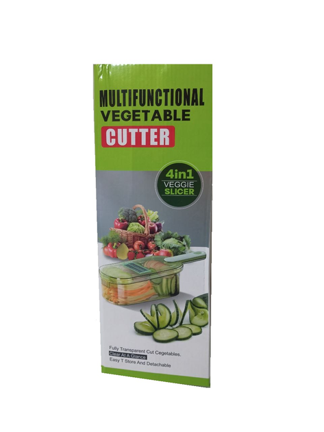 Слайсер овочерізка Multifunctional Vegetable Cutter 4в1 для різання всіх овочів та фруктів (70843) - фото 4 Слайсер овочерізка Multifunctional Vegetable Cutter 4в1 для різання всіх овочів та фруктів (70843) - фото 4