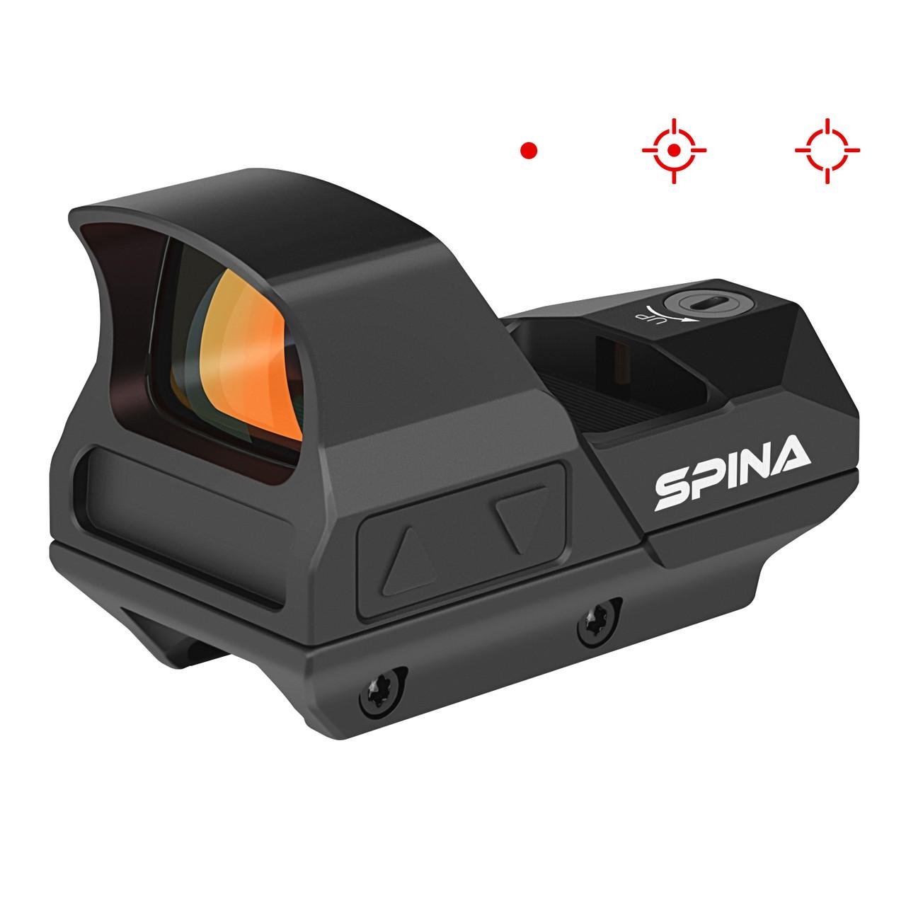 Прицел коллиматорный Spina Optics Storm-30T 30 мм 2 MOA Dot/62 MOA Circle (246841) - фото 9