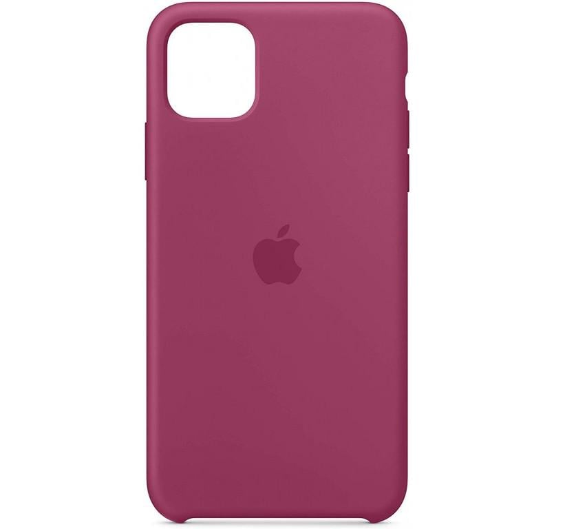 Чехол-накладка Apple Silicone Case for iPhone 11, Pomegranate (HC)