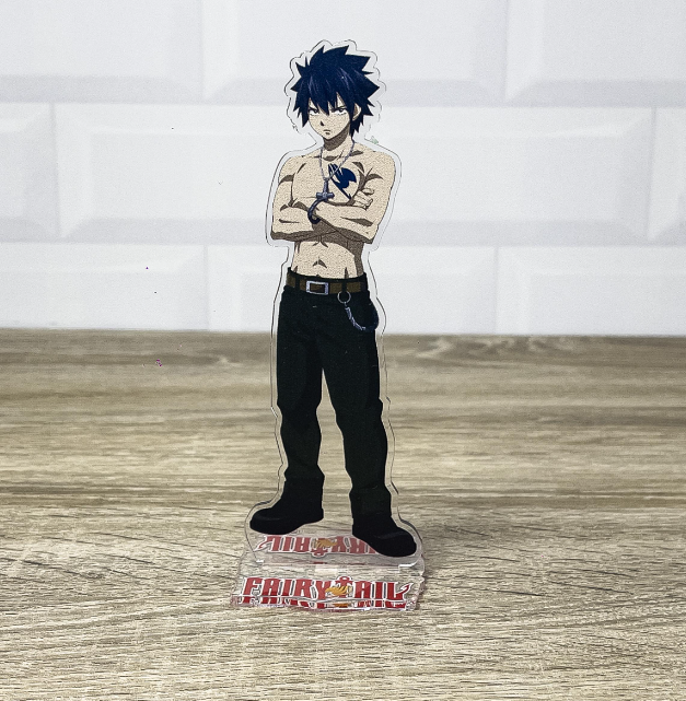Фигурка акриловая коллекционная WorkPlaceShop Fairy Tail/Сказка о хвосте феи-Грей Фуллбастер 17 cм