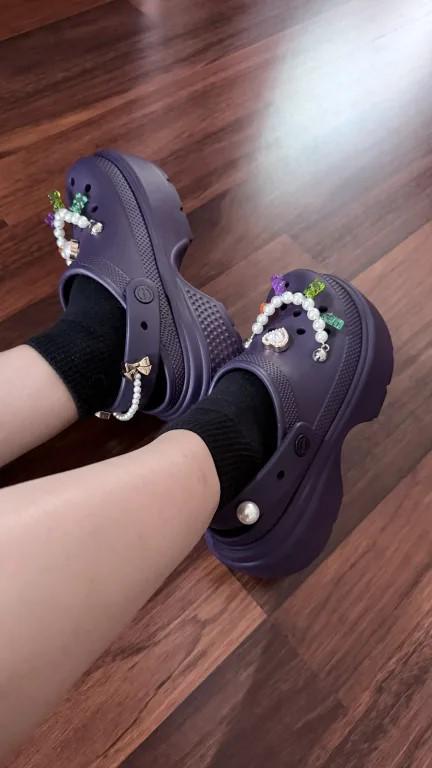 Сабо Crocs Stomp р. 39-40 Dark Iris (24088844) - фото 11 Сабо Crocs Stomp р. 39-40 Dark Iris (24088844) - фото 11