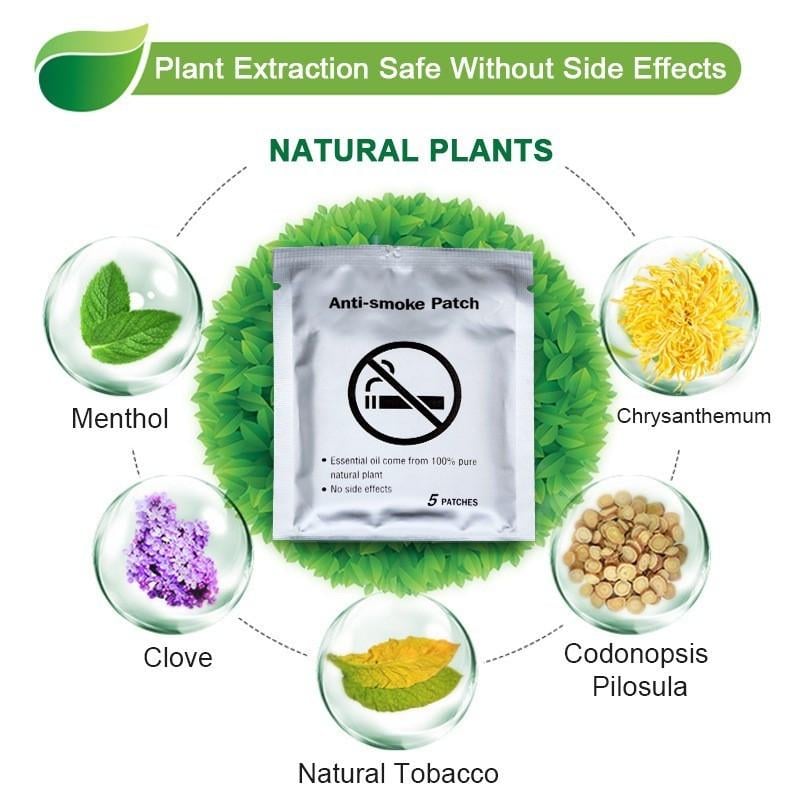 Пластир від куріння Anti smoke patch 5 шт. (29599291) - фото 3 Пластир від куріння Anti smoke patch 5 шт. (29599291) - фото 3