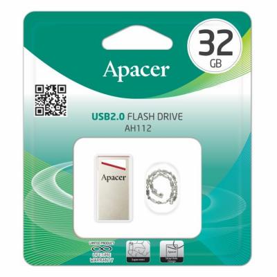 Флеш накопичувач USB Apacer 32GB AH112 USB 2.0 (AP32GAH112R-1) - фото 2 Флеш накопичувач USB Apacer 32GB AH112 USB 2.0 (AP32GAH112R-1) - фото 2