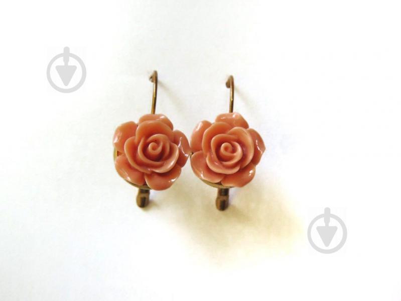 Женские серьги N17 Розовая Роза (956017)