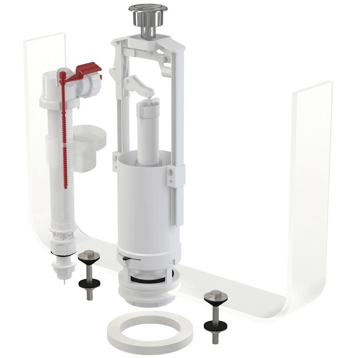 Комплект арматуры для бачка унитаза Alca Plast SA2000S 1/2" (253489)