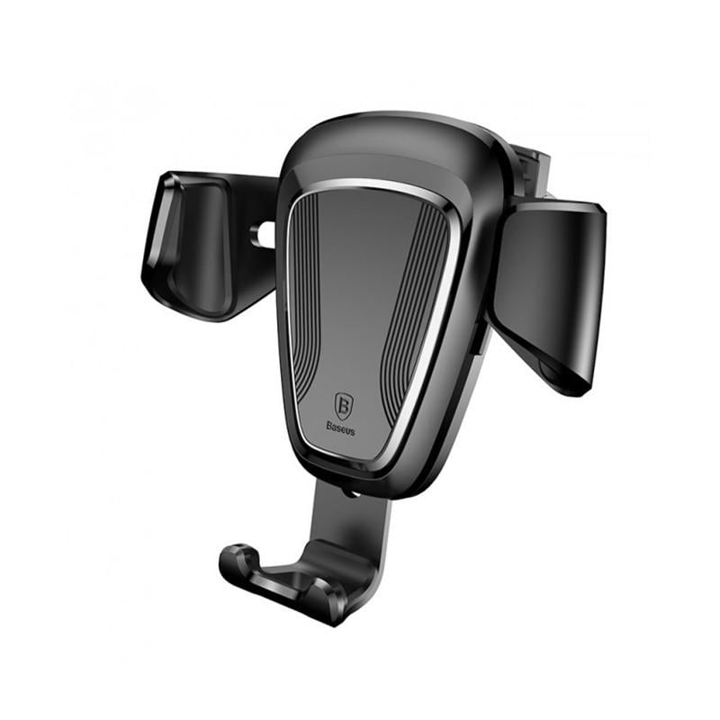 Автодержатель Baseus Gravity Car Mount Black для смартфона вращение на 360 градусов мин 63 мм maх 88 мм - фото 2