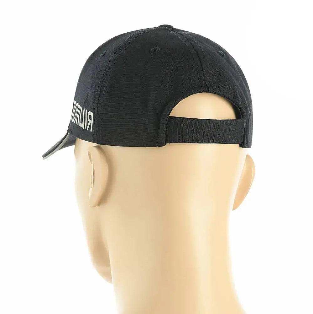 Бейсболка M-Tac з шевроном "ПОЛІЦІЯ" L/XL Темно-синій (40559015) - фото 5 Бейсболка M-Tac з шевроном "ПОЛІЦІЯ" L/XL Темно-синій (40559015) - фото 5