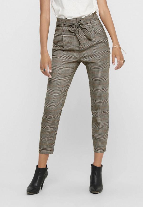 Брюки в клетку р. 32 Серо-бежевый (7537370wer)