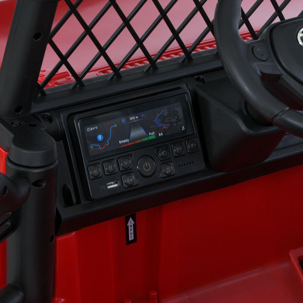 Дитячий електромобіль Bambi Jeep Toyota 2566AEBLR 4W Червоний - фото 7 Дитячий електромобіль Bambi Jeep Toyota 2566AEBLR 4W Червоний - фото 7