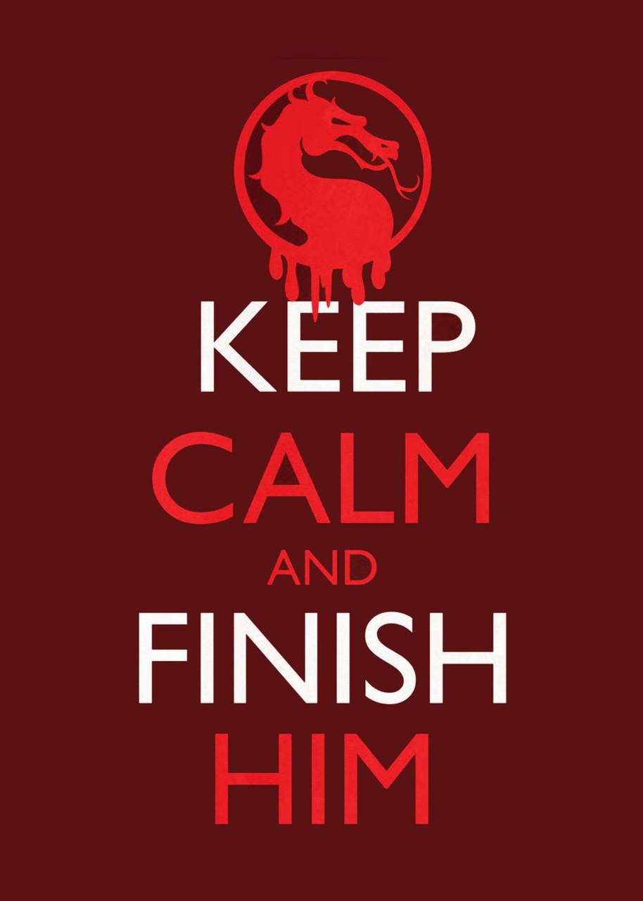 Картина постер Gee! Mortal Kombat Мортал Комбат мінімалізм 40х60 см MK.09.097