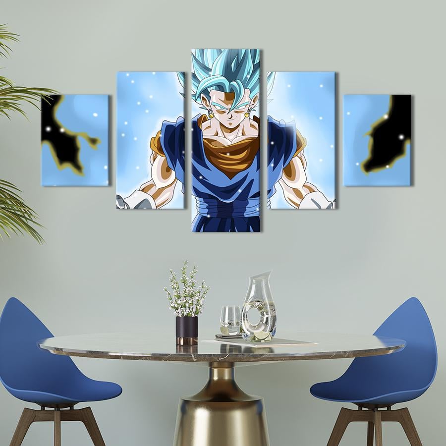 Картина на холсте Аниме-злодей Веджетто 162x80 см (1513-52)