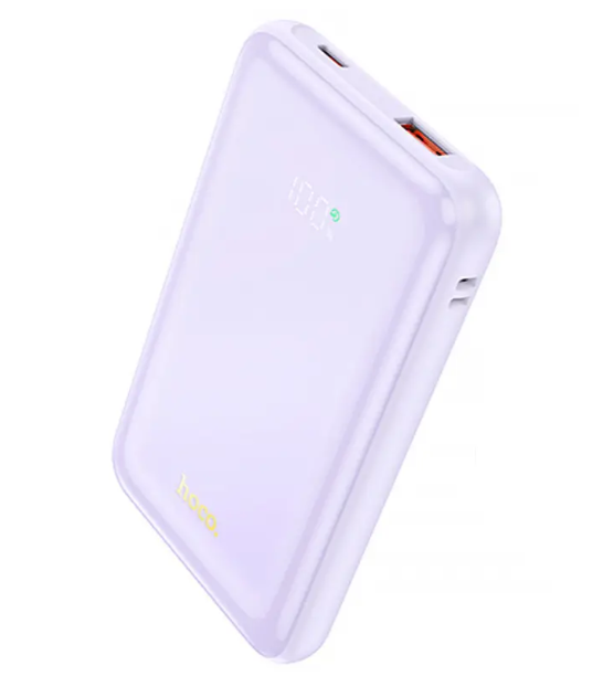 Повербанк Hoco Q21 Great 22,5W PD20W 10000 mAh с функцией быстрой зарядки Пурпурный (21-3-31600.1)