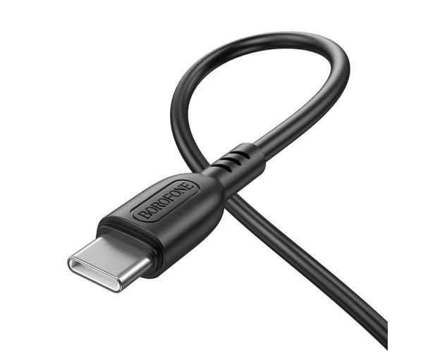Кабель USB Borofone BX91 Type-C 3A 1 м Black - фото 3