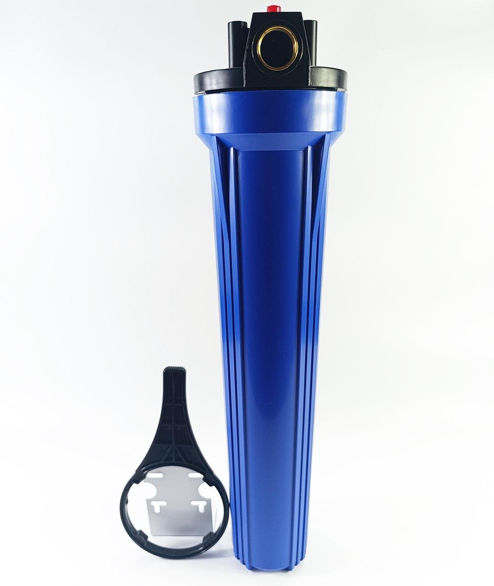 Колба Aquakut Вig Вlue 20" Slim 3/4 ключ и крепеж (104-051)