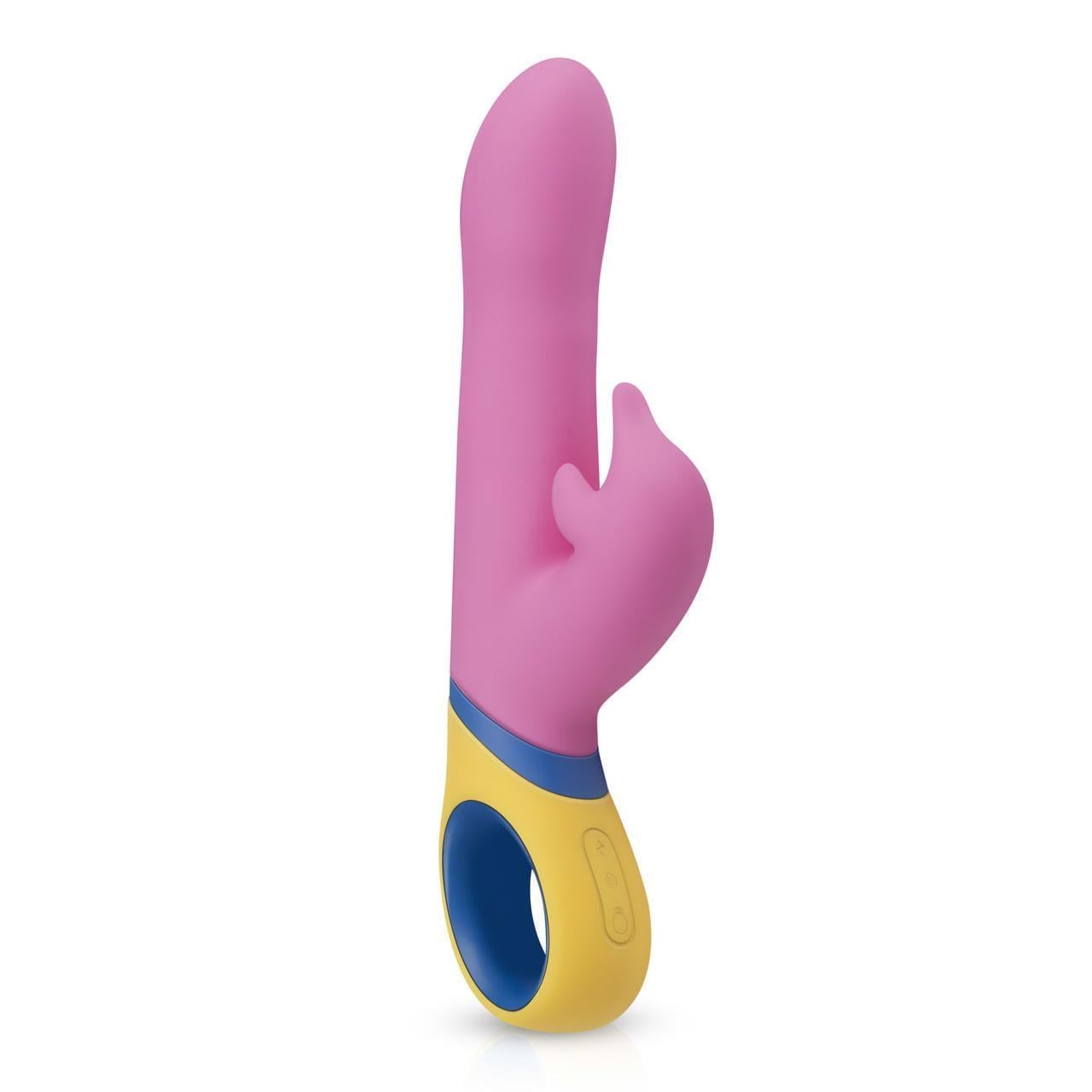 Вибратор-кролик PMV20 Dolphin Vibrator ротация ствола двойная стимуляция клиторальный стимулятор Дельфин (2112994699)