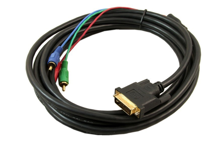 Кабель DVI-3RCA 3 м (675) Кабель DVI-3RCA 3 м (675)