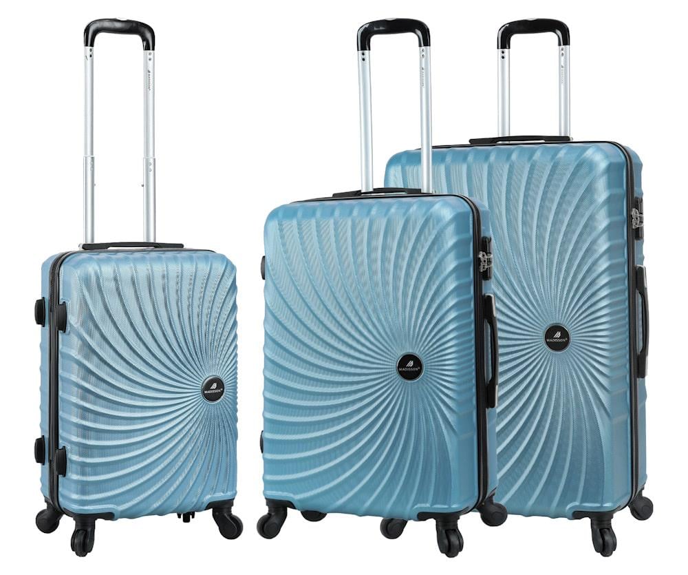 Комплект чемоданов Madisson Snowball 44603 Голубой (31218679)