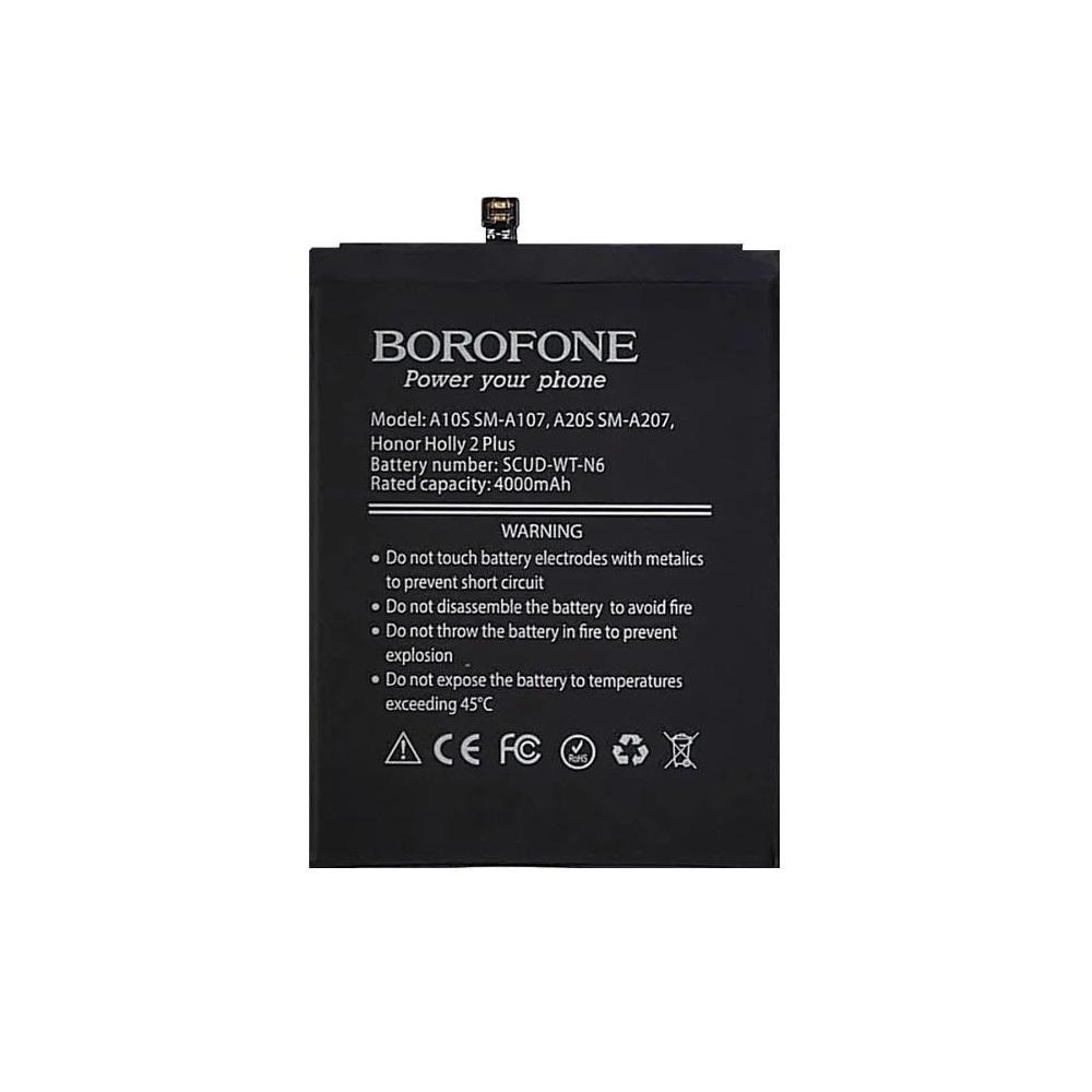 Акумулятор Borofone SCUD-WT-N6 для Samsung A10S A107/A20S A207/Honor Holly 2 Plus (BOS0011859) Акумулятор Borofone SCUD-WT-N6 для Samsung A10S A107/A20S A207/Honor Holly 2 Plus (BOS0011859)