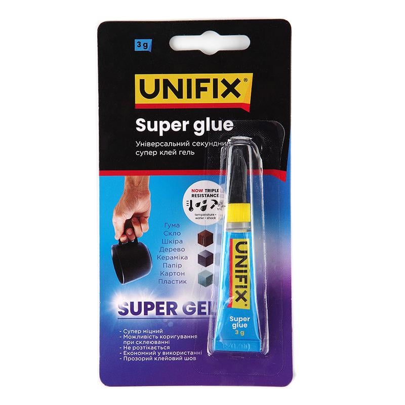Супер клей Unifix гель 3 г (940004)