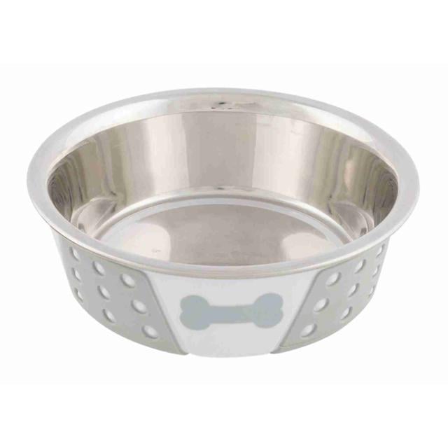 Миска стальная для собак 0,75 л (TX-25256)