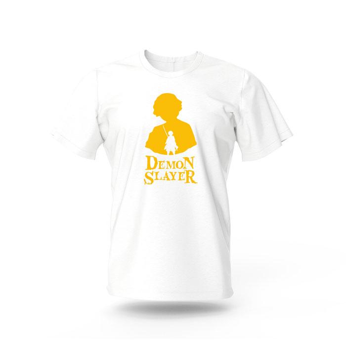 Футболка Зеницу Агацума "Demon Slayer" L Белый (16607)