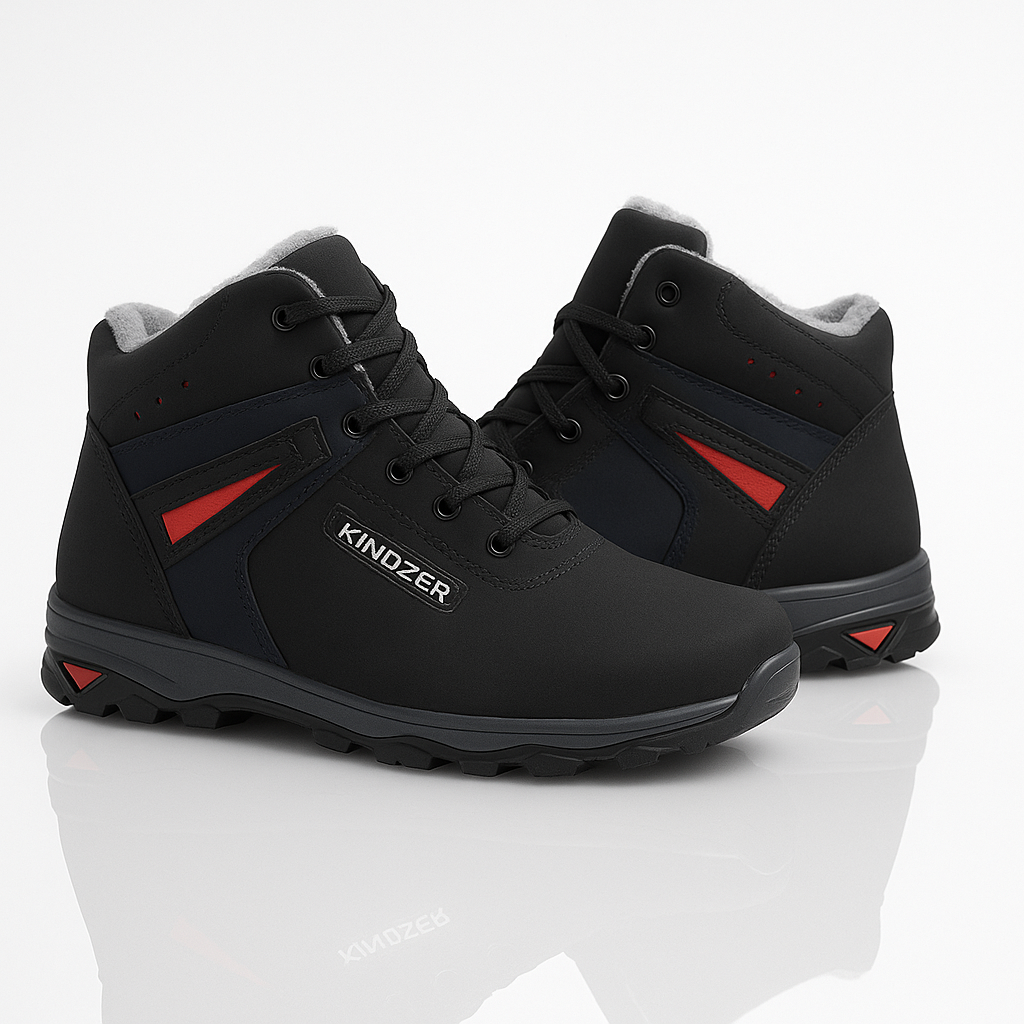 Ботинки мужские зимние Kindzer B-11 с меховой подкладкой р. 41 Черный