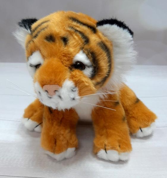 М'яка іграшка A-Toys Тигр 20 см Жовтий (DNA-1279-4)