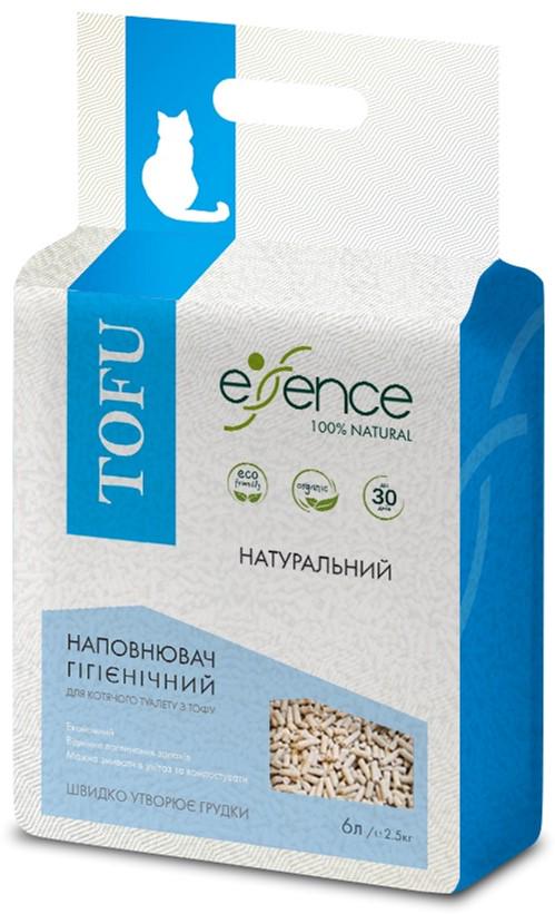 Наполнитель для кошачьего туалета Essence натуральный тофу 6 л (4820261920031) - фото 2 Наполнитель для кошачьего туалета Essence натуральный тофу 6 л (4820261920031) - фото 2