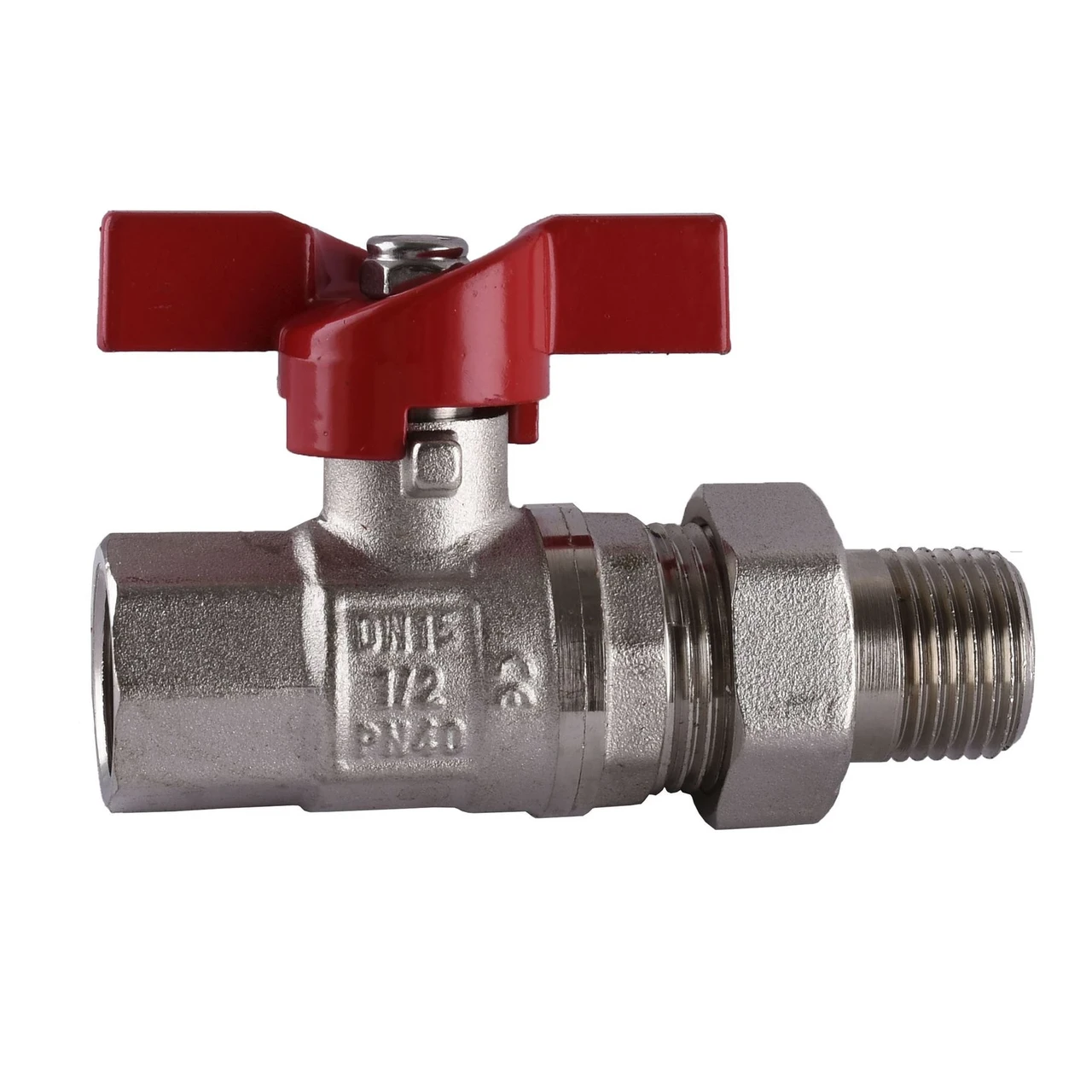 Кран шаровой прямой с американкой Selba 1/2" КБ SL1509 (1200000360) Кран шаровой прямой с американкой Selba 1/2" КБ SL1509 (1200000360)
