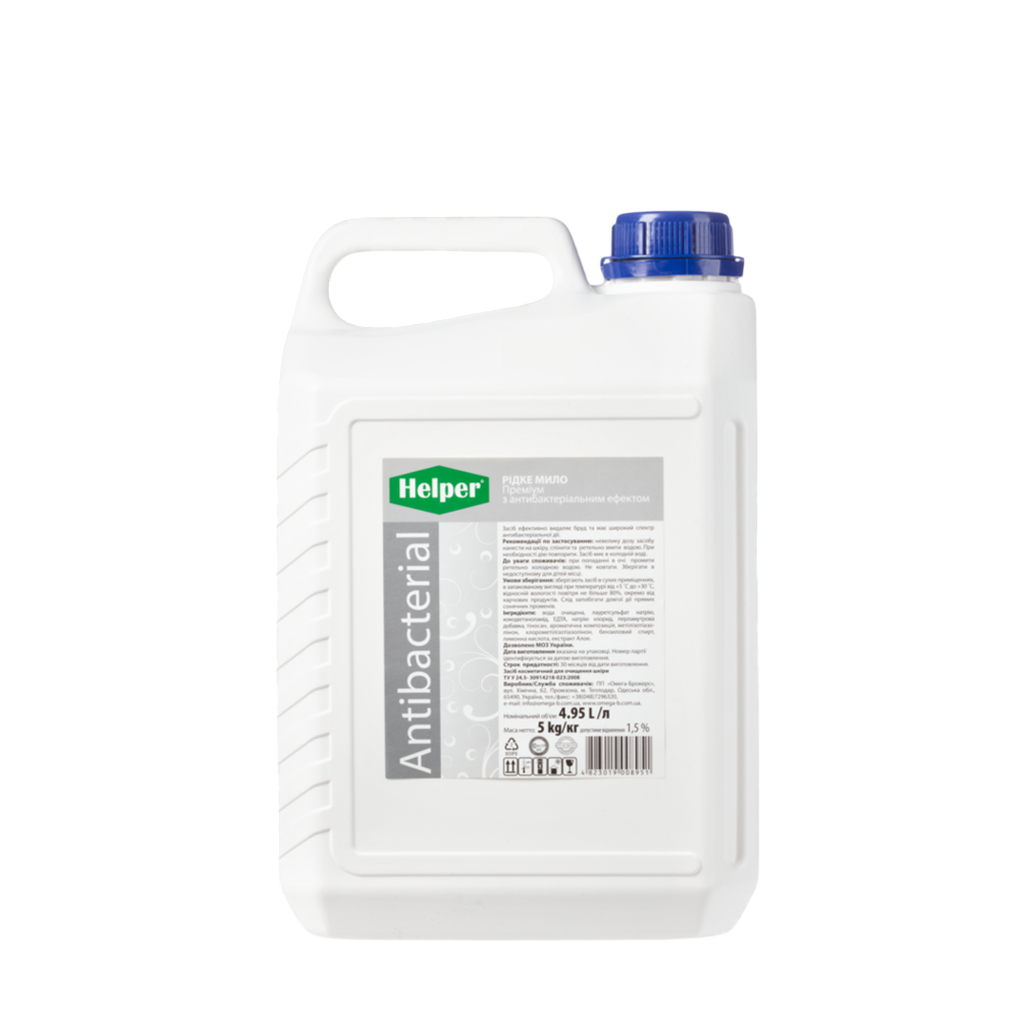 Мило рідке Helper преміум з антібактеріальнм ефектом 5 л (41485070)