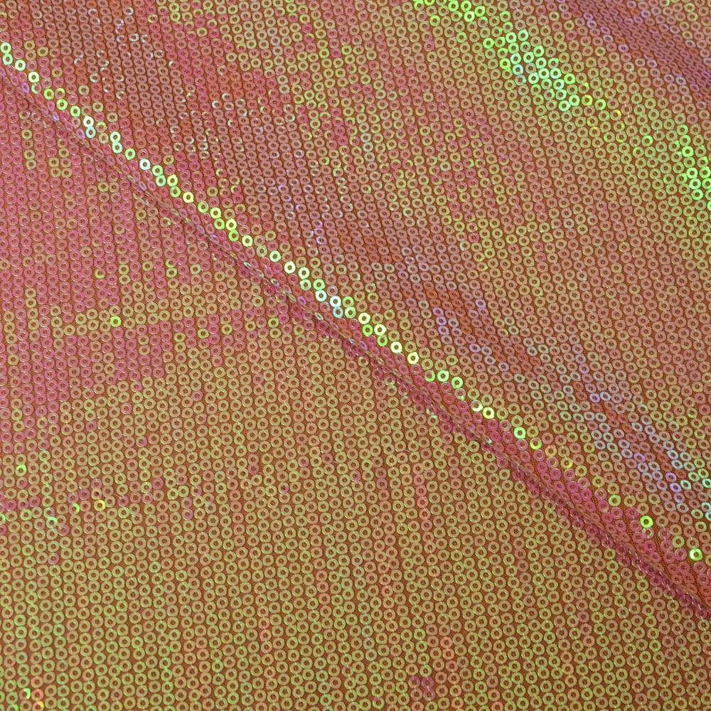 Трикотаж с пайетками Хемелеон блестящий Кемел (15894)